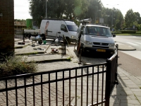 20160408 Hekken weggehaald rondom Rehobothkerk Oudendijk Dordrecht Tstolk