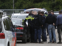 20170105 Man aangehouden weiland naast A16 moerdijkbrug Dordrecht Tstolk 005