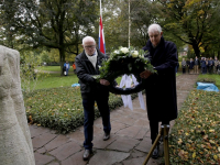 Dodenherdenking geallieerd luchtbombardement Park Merwestein Dordrecht