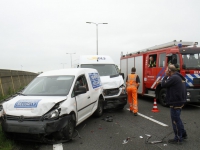 20162706 Chaos op de Randweg N3 na ongeluk met meerdere voetuigen Papendrecht Tstolk 001