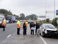 20161406 Diverse voertuigen op elkaar gebotst A16 Zwijndrecht Tstolk 001