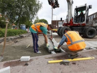 20163105 Aanleg verkeersdrempel Halmaheiraplein Dordrecht Tstolk