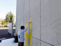 20162009 Straatkunst aan muren van Stadskantoor Spuiboulevard Dordrecht Tstolk