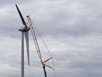 2016-19-09 Wieken windmolen geplaatst Oude Beerpoldersekade Dordrecht Tstolk