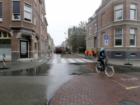 20162006 Kruispunt singel - Vrieseweg afgesloten voor Warmtenet Dordrecht Tstolk 001