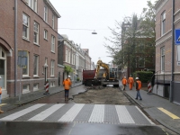 20162006 Kruispunt singel - Vrieseweg afgesloten voor Warmtenet Dordrecht Tstolk 002