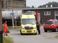 20160707 Man gewond bij bedrijfsongeval met trein Roosendaal 002