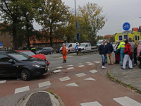 Aanrijding kruispunt Hugo van Gijnweg Dordrecht