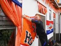 Jessie (6) klaar voor het EK voetbal