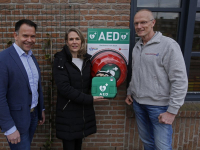 AED op het Damplein Dordrecht