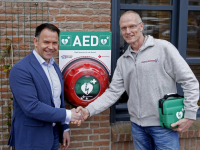 AED op het Damplein Dordrecht