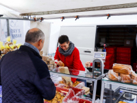 Eveline Stooker neemt afscheid van de weekmarkt in Dordrecht