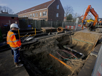 Herstelwerkzaamheden warmtenet HVC Bankastraat Dordrecht