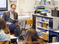 Voorlezen wethouder Heijkoop basisschool Repelaer Dordrecht