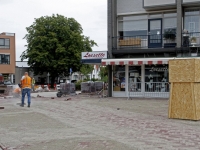 20170308 Artilleriemonument verhuist een stukje Dordrecht Tstolk 001