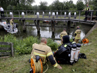 Auto in water blijkt leeg en gestolen Dordrecht