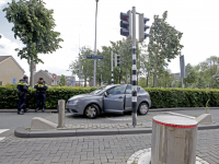 11052020-Auto-op-Leerpark-poller-Dordrecht-Tstolk