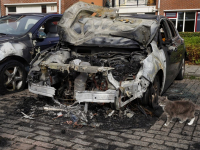 Auto uitgebrand aan de Stellingmolen Papendrecht