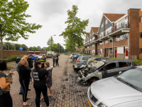 Auto uitgebrand aan de Stellingmolen Papendrecht