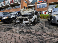 Auto uitgebrand aan de Stellingmolen Papendrecht