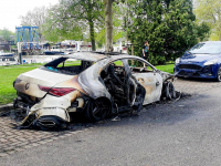 Autobrand Maasstraat Dordrecht