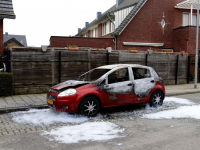 Zevende autobrand in de regio