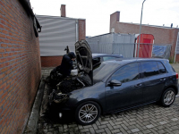 Auto\'s uitgebrand op de Rijksstraatweg in Dordrecht