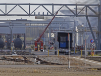 Azijnzuur lekkage Dupont Baanhoekweg Dordrecht