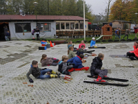 Basisscholieren op de ski’s Vogelaarsweg Dordrecht