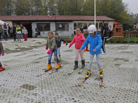 Basisscholieren op de ski’s Vogelaarsweg Dordrecht