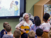 Leer en leesplein en schoolbieb geopend op de Horizon School Dordrecht