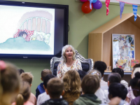 Leer en leesplein en schoolbieb geopend op de Horizon School Dordrecht