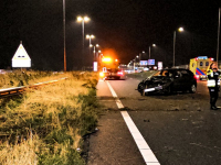Belgsiche aangehouden bij eenzijdig ongeluk A16 Dordrecht
