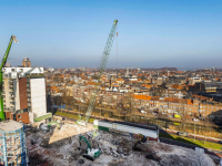 Spuiboulevard sinds sloop rabo en belastingkantoor ander zicht Dordrecht