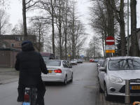 Patersweg tegen verkeer in rijden Dordrecht