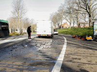 Boodschappenbezorger verliest bier Weeskinderendijk Dordrecht