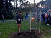 20172803 Boom geschonken aan sportclub natuurlijksportief Wantijpark Dordrecht Tstolk