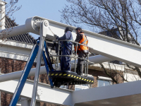 Boombrug krijgt nieuw likje verf Dordrecht