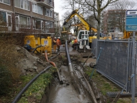 20162303 Intrekken van tweede leiding HDD boring Hugo van Gijnweg Dordrecht Tstolk 007