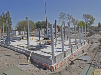 Werkzaamheden aan nieuw tankstation BP in vollegang Dordrecht