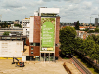 Dronefoto De SPUIboulevard poort naar de Binnenstad Dordrecht