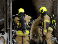 Pand zwaar beschadigd na grote brand