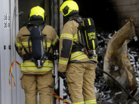 Pand zwaar beschadigd na grote brand