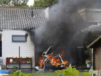 20170409 Brand aan Rijksstraatweg vermoedelijk aangestoken Dordrecht Tstolk 001