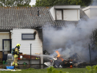 20170409 Brand aan Rijksstraatweg vermoedelijk aangestoken Dordrecht Tstolk 003