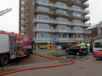 Brand in flatwoning in Papendrecht