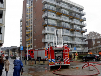 Brand in flatwoning in Papendrecht