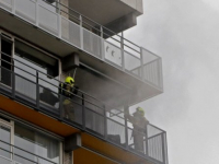 Brand in flatwoning in Papendrecht