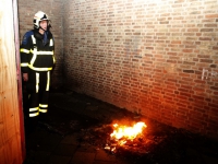 Vogelplein opgeschrikt door brandjes