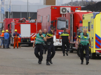 Veel rookontwikkeling bij brand op zeeschip